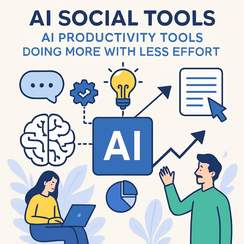 AISocialTools - AI Productivity Tools: Doing More With Less Effort